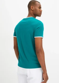 Hombre bonprix bonprix Camiseta 2 en 1 de manga corta (2 unidades)