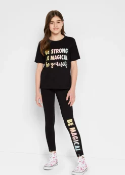 Niños bonprix bonprix Camiseta + leggings (2 piezas)