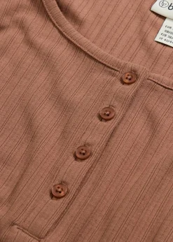 Mujer bonprix bonprix Camiseta acanalada de manga larga