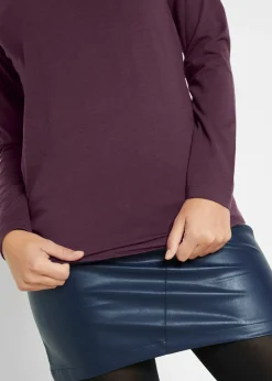 Mujer bonprix bonprix Camiseta ajustada de manga larga