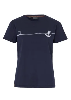 bonprix bonprix Camisetas>Camiseta bordada Azul marino