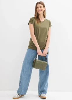 Mujer bonprix bonprix Camiseta boxy de manga corta