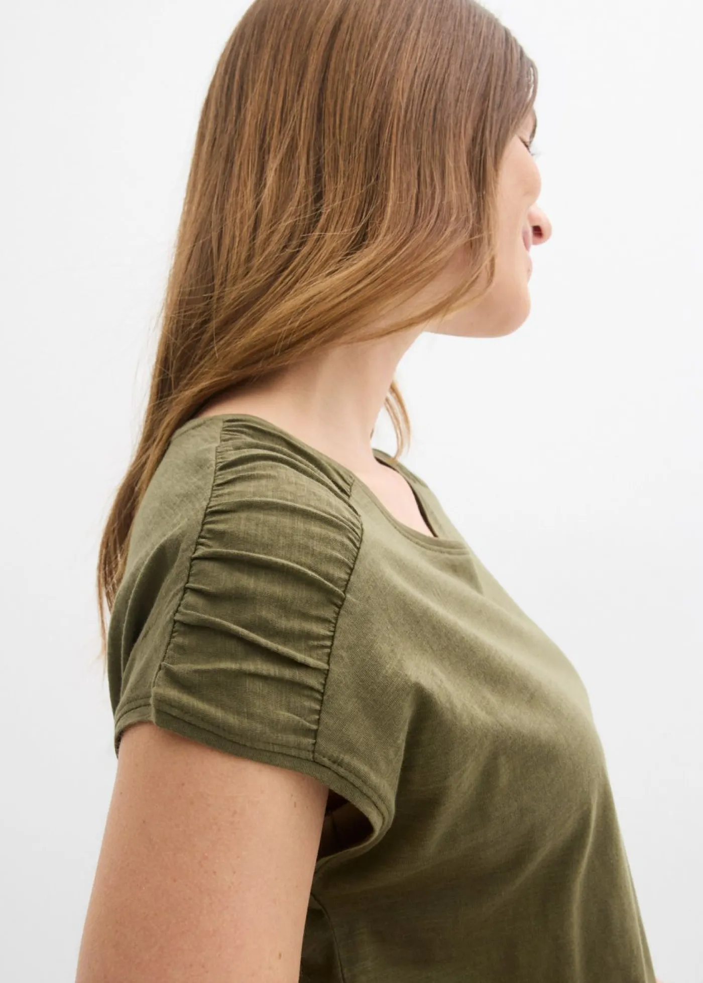 Mujer bonprix bonprix Camiseta boxy de manga corta