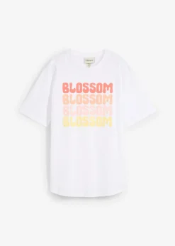 Mujer bonprix bonprix Camiseta boxy oversize de algodón orgánico