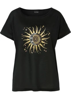 Mujer bonprix bonprix Camiseta con abertura