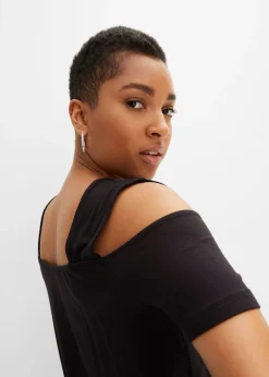 Mujer bonprix bonprix Camiseta con aberturas