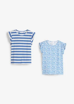 Niños bonprix bonprix Camiseta con algodón orgánico (2 unidades)