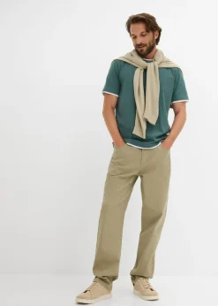 Hombre bonprix bonprix Camiseta con aspecto 2 en 1 de hilo slub