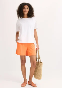 Mujer bonprix bonprix Camiseta con bordado calado