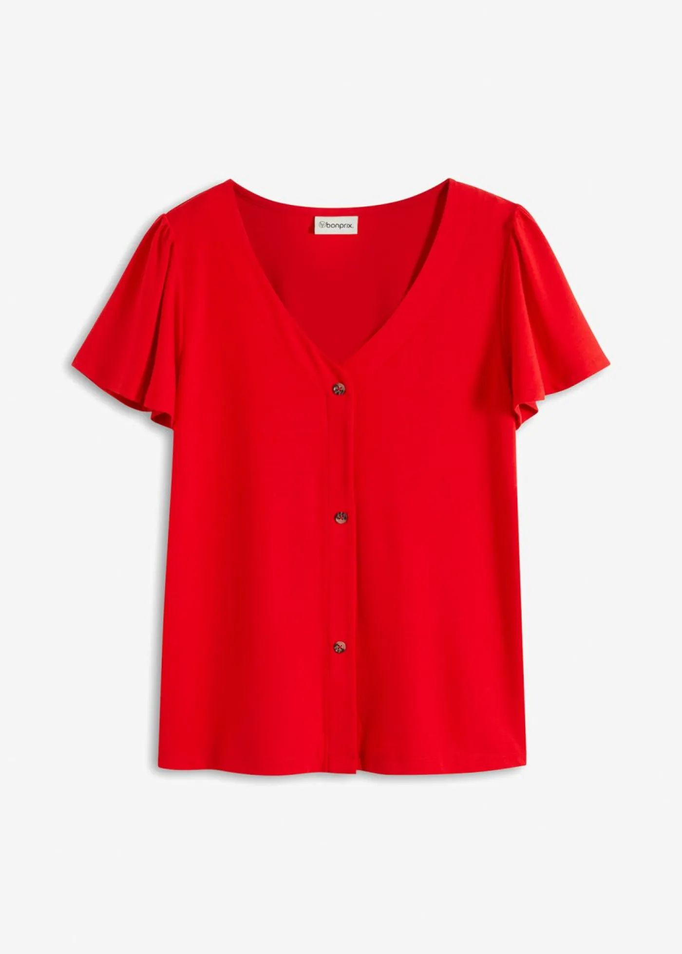 Mujer bonprix bonprix Camiseta con botones