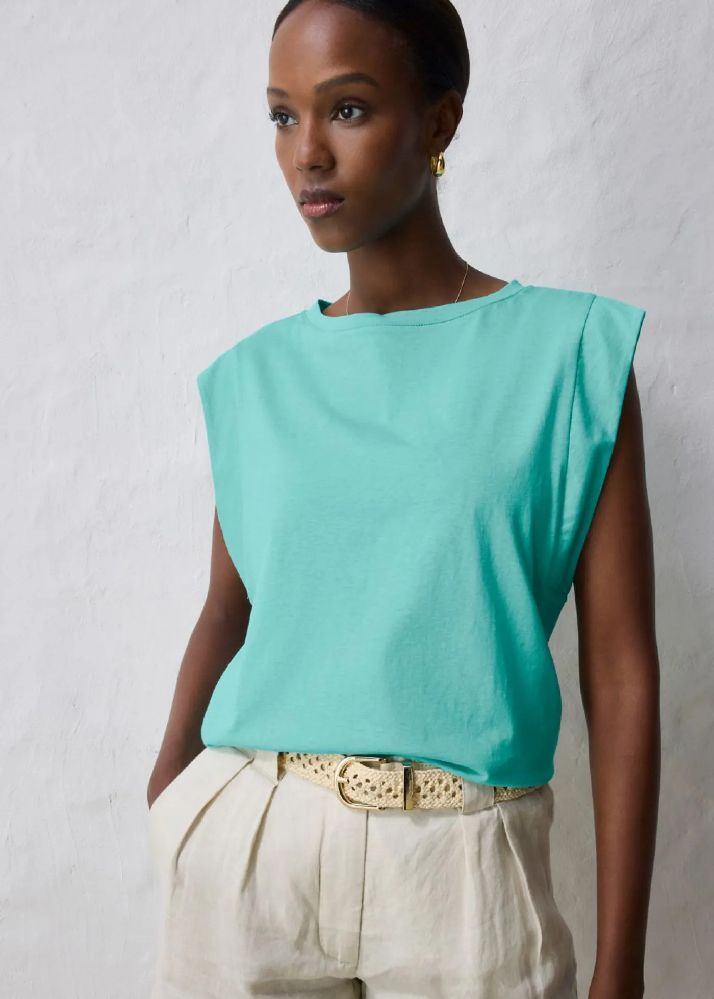 Mujer bonprix bonprix Camiseta con contenido de seda