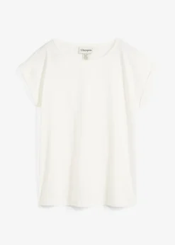 Mujer bonprix bonprix Camiseta con contenido de seda