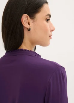 Mujer bonprix bonprix Camiseta con cuello alto