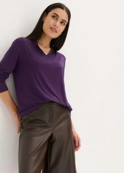 Mujer bonprix bonprix Camiseta con cuello alto