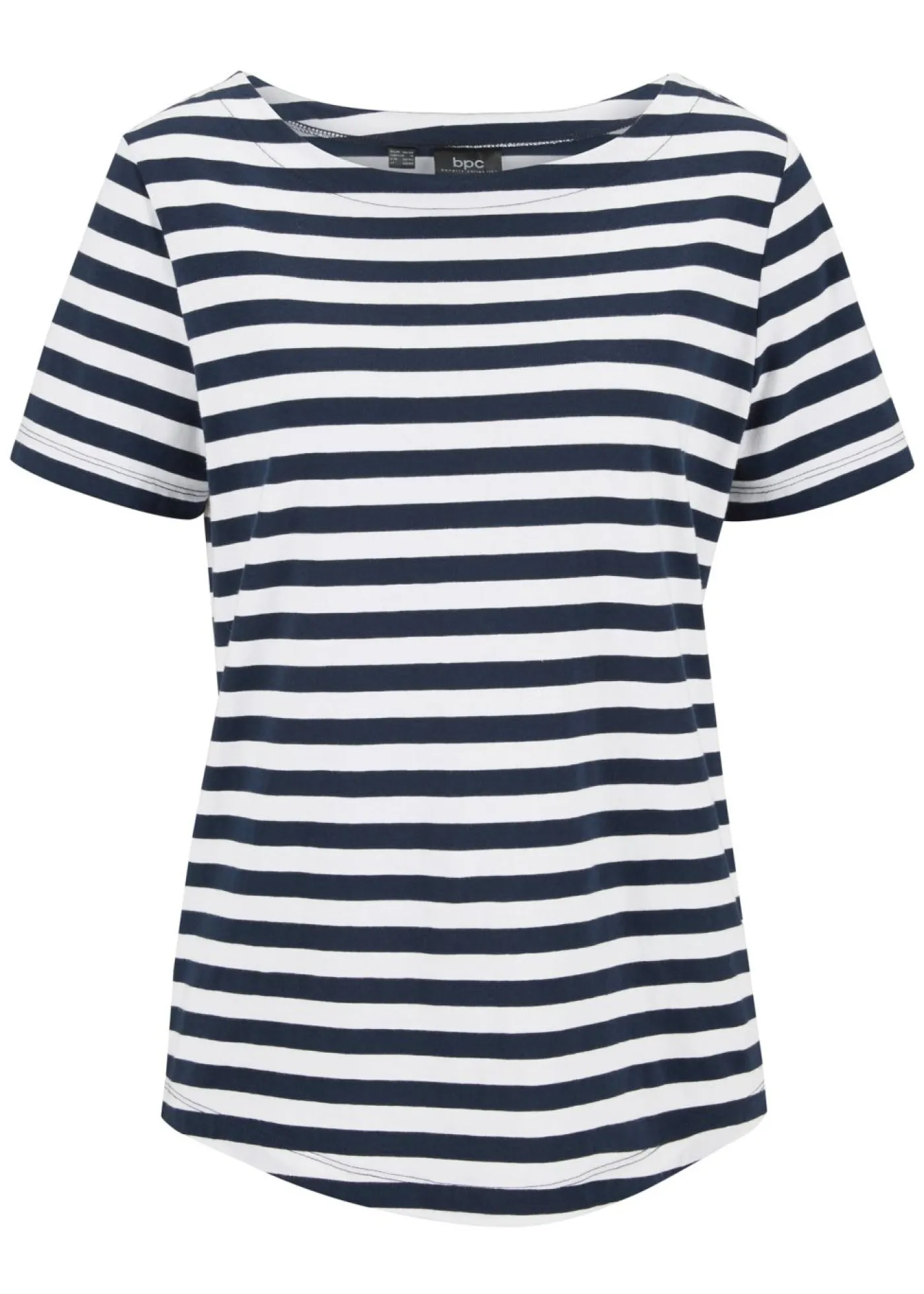 Mujer bonprix bonprix Camiseta con cuello barco