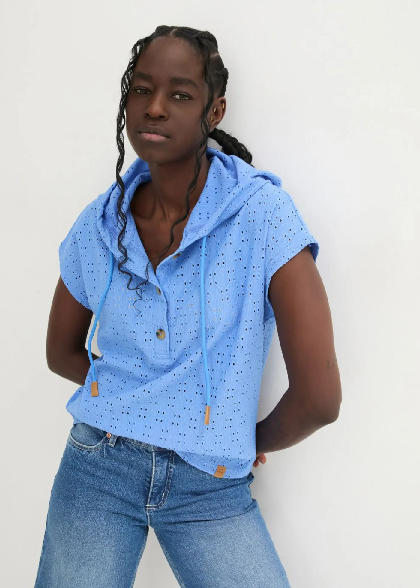 Mujer bonprix bonprix Camiseta con cuello henley