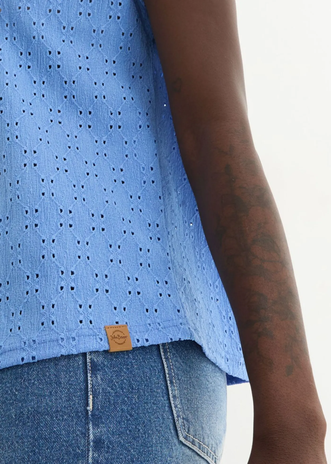 Mujer bonprix bonprix Camiseta con cuello henley