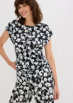 Mujer bonprix bonprix Camiseta con detalle de nudo