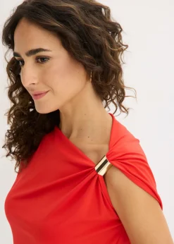 Mujer bonprix bonprix Camiseta con escote asimétrico