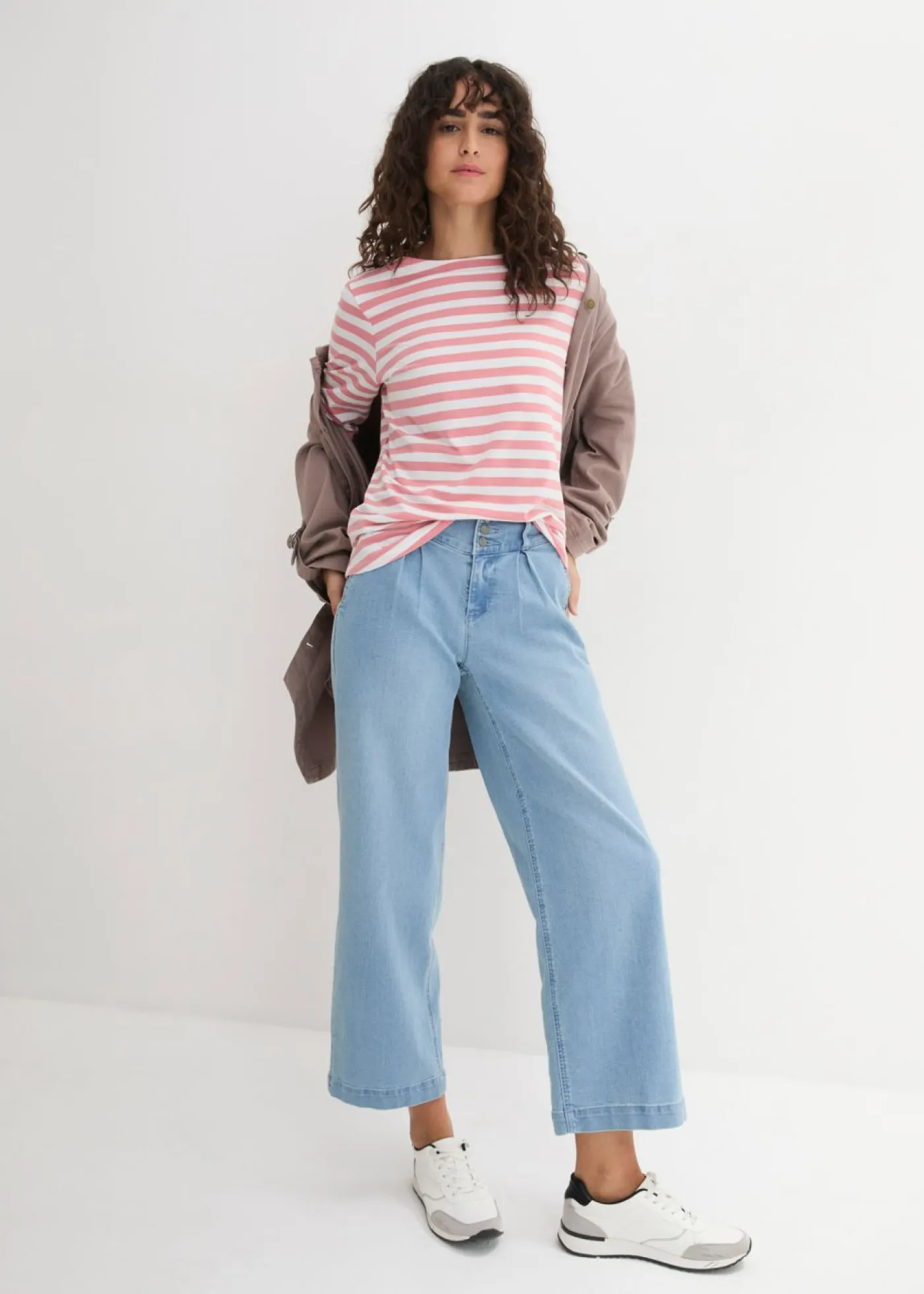 Mujer bonprix bonprix Camiseta con escote barco