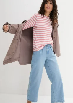 Mujer bonprix bonprix Camiseta con escote barco