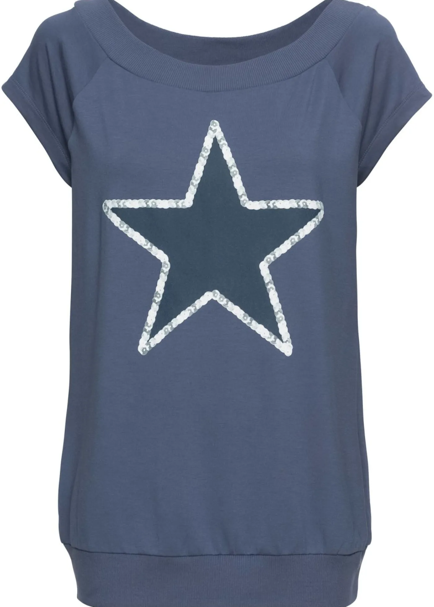 Mujer bonprix bonprix Camiseta con estampado de estrellas