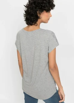 Mujer bonprix bonprix Camiseta con estampado de mariposa