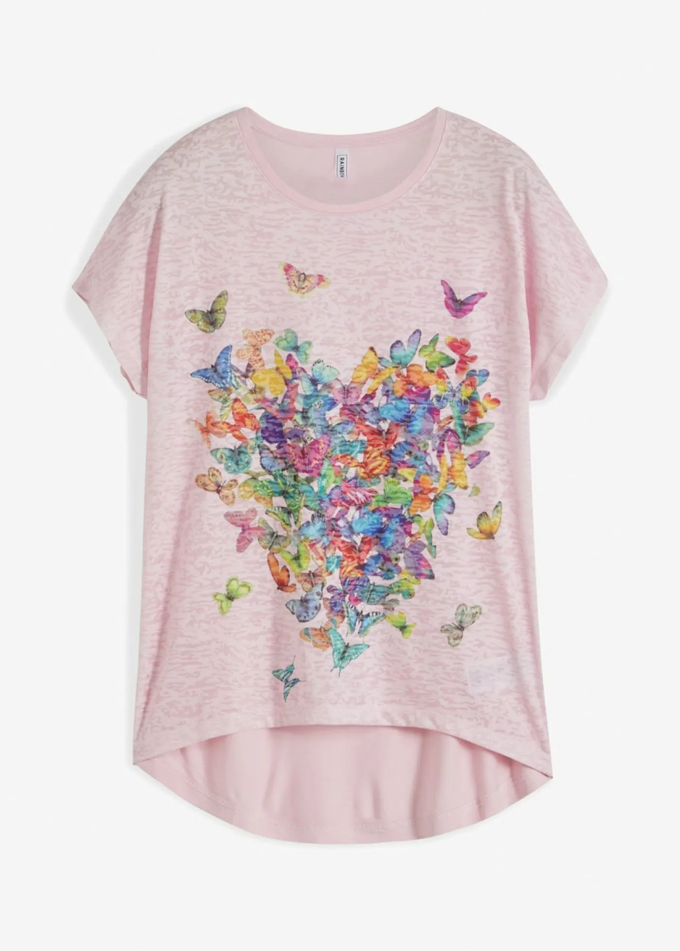Mujer bonprix bonprix Camiseta con estampado de mariposa