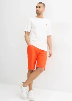 Hombre bonprix bonprix Camiseta con estampado en la parte posterior y corte holgado