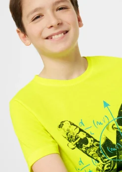 Niños bonprix bonprix Camiseta con estampado skater