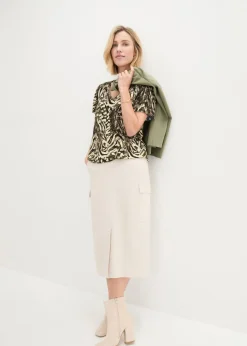 Mujer bonprix bonprix Camiseta con goma elástica