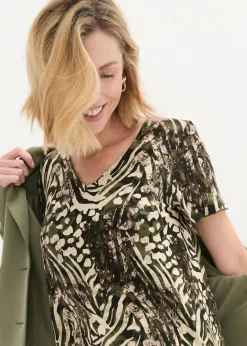 Mujer bonprix bonprix Camiseta con goma elástica