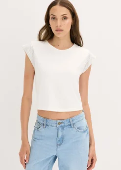 Mujer bonprix bonprix Camiseta con hombreras