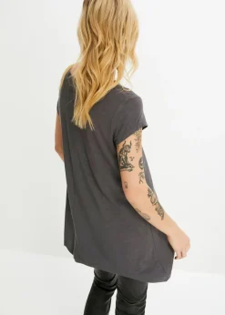 Mujer bonprix bonprix Camiseta con largo asimétrico