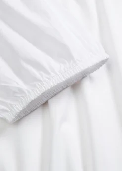 bonprix bonprix Camisetas|Novedades>Camiseta con mangas abullonadas Blanco