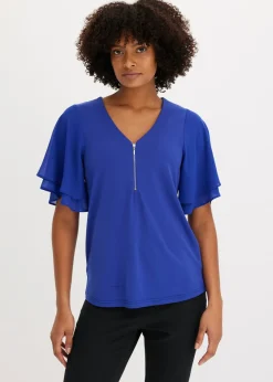 Mujer bonprix bonprix Camiseta con mangas de gasa