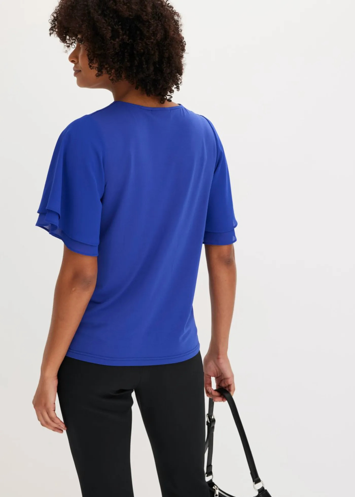 Mujer bonprix bonprix Camiseta con mangas de gasa