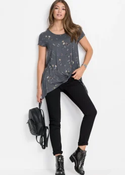 Mujer bonprix bonprix Camiseta con mariposas