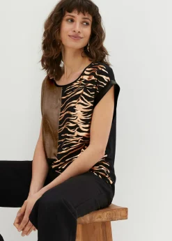 Mujer bonprix bonprix Camiseta con parches