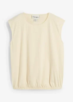 Mujer bonprix bonprix Camiseta con puños elásticos