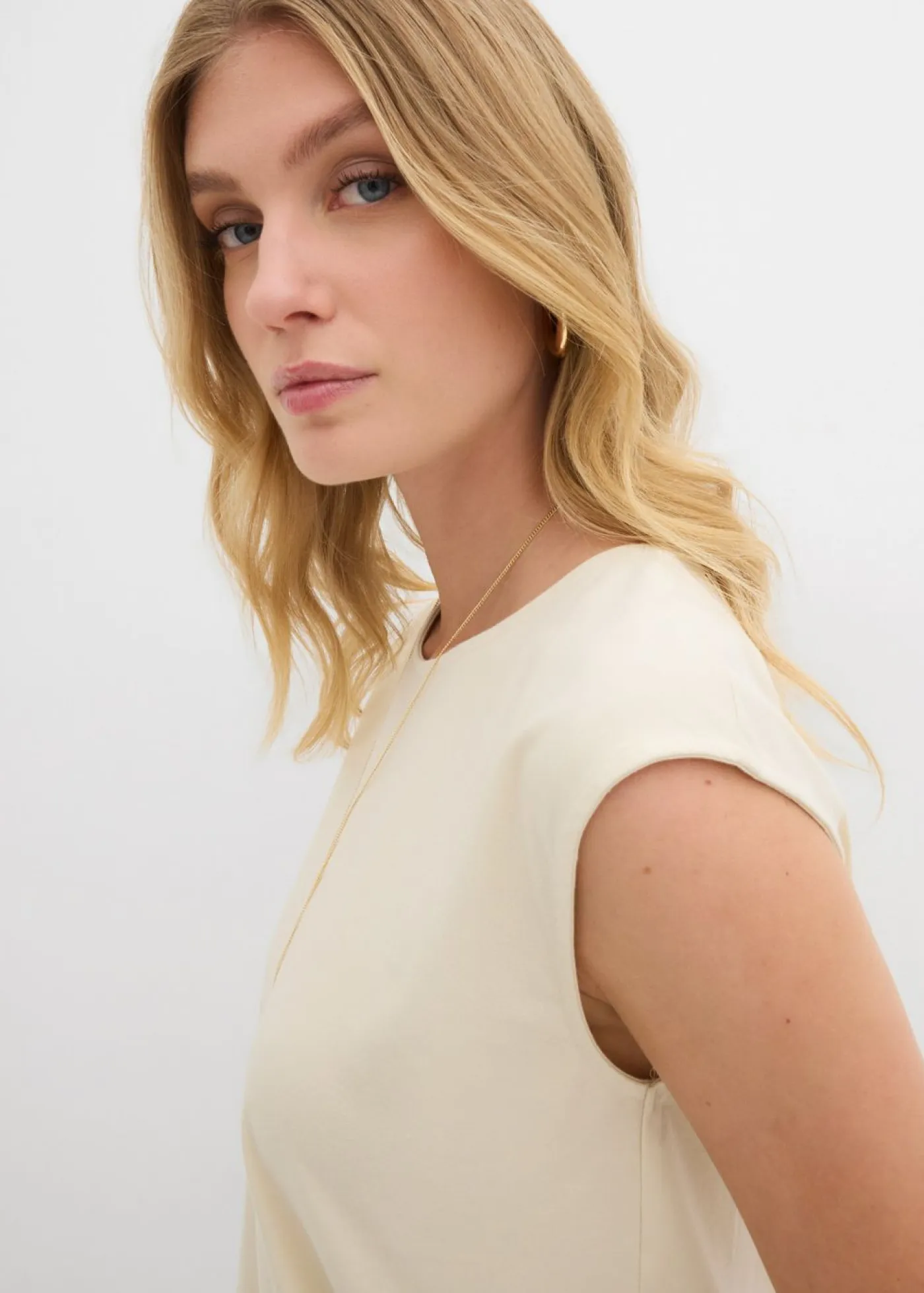 Mujer bonprix bonprix Camiseta con puños elásticos