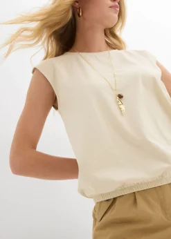 Mujer bonprix bonprix Camiseta con puños elásticos
