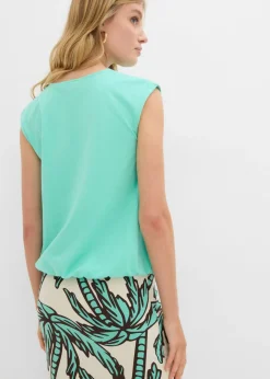 Mujer bonprix bonprix Camiseta con puños elásticos