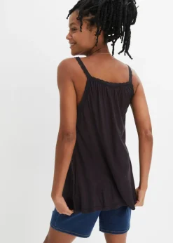 Mujer bonprix bonprix Camiseta con ribete de encaje