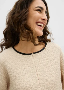 Mujer bonprix bonprix Camiseta con ribete en contraste