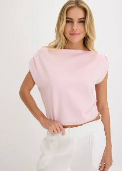 Mujer bonprix bonprix Camiseta con un hombro al descubierto