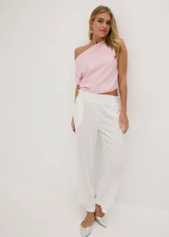 Mujer bonprix bonprix Camiseta con un hombro al descubierto