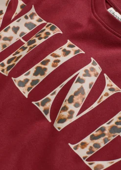 Mujer bonprix bonprix Camiseta corta de algodón orgánico puro