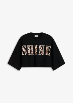 Mujer bonprix bonprix Camiseta corta de algodón orgánico puro