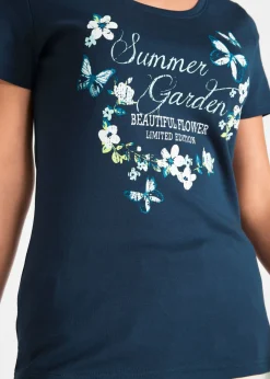 Mujer bonprix bonprix Camiseta de algodón, manga corta